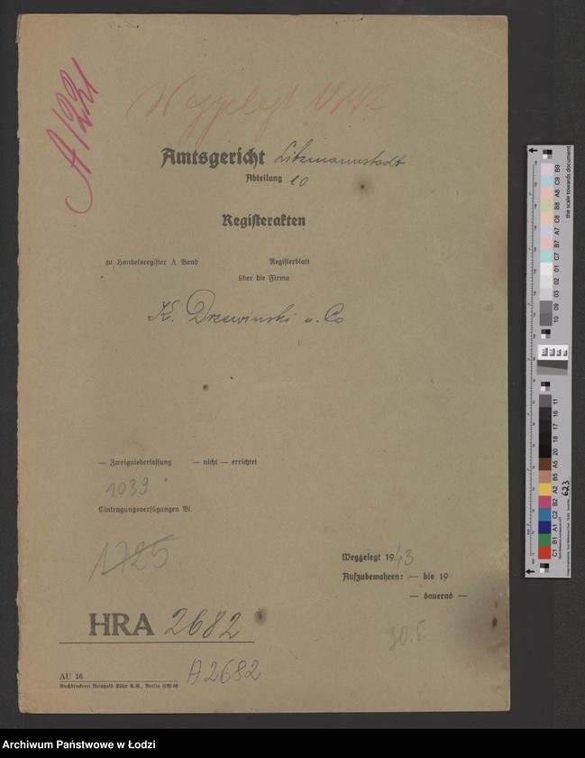 Obraz 2 z jednostki "Konstanty Drzewiński i s-ka – ślusarnia mechaniczna"