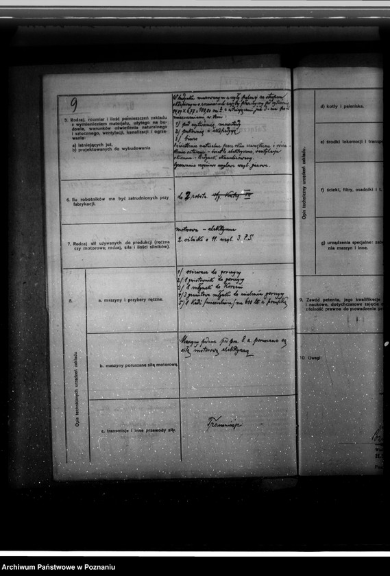 image.from.unit.number "Zatwierdzenie zakładu przemysłowego /fabryki musztardy/ Szmytkiewicz i Spółka w Poznaniu"