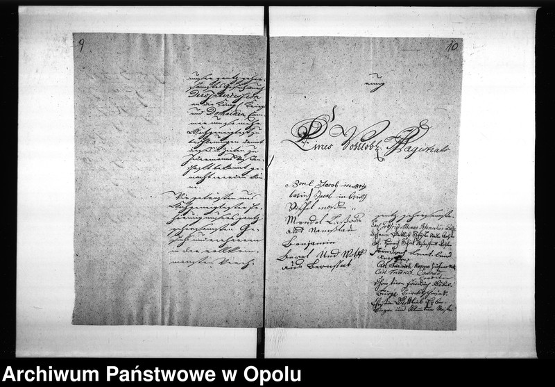 Obraz 11 z jednostki "Acta des Magistrats zu Oppeln von den Ein und resp: [respektive] abgesandten Bekantmachungen wegen Abänderung und Verlegung der Jahrmarckttage in den schlesischen Städten"