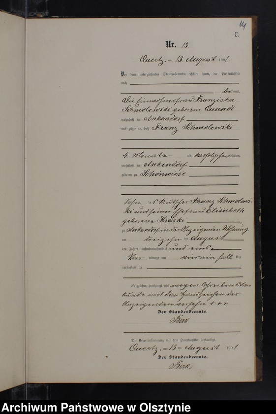 image.from.unit.number "Sterbe-Neben-Register Nr 1 - 17"