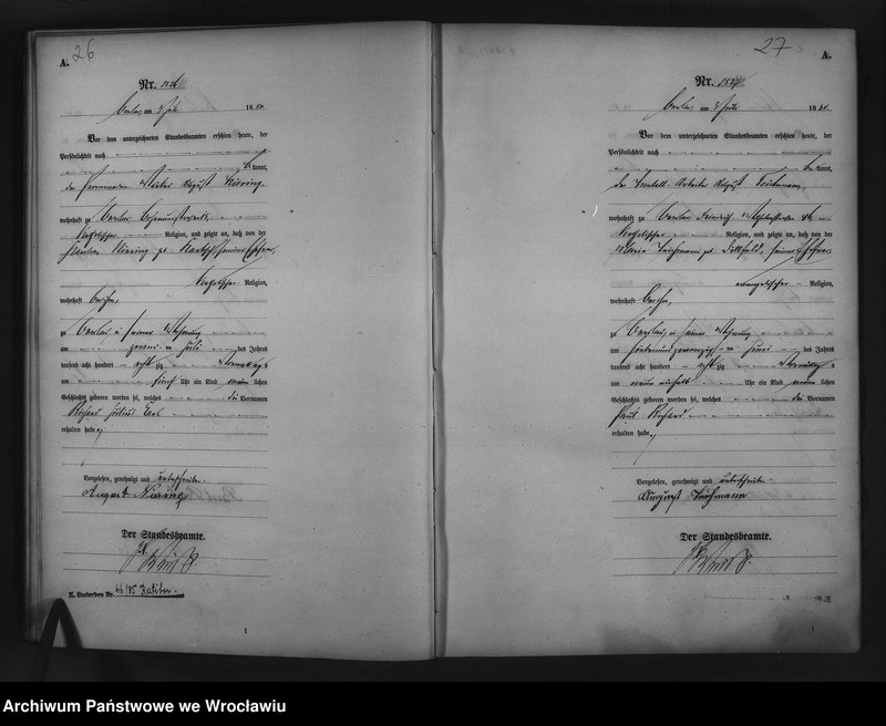 image.from.unit.number "Geburts-Haupt-Register Breslau II 1880 Band 8"