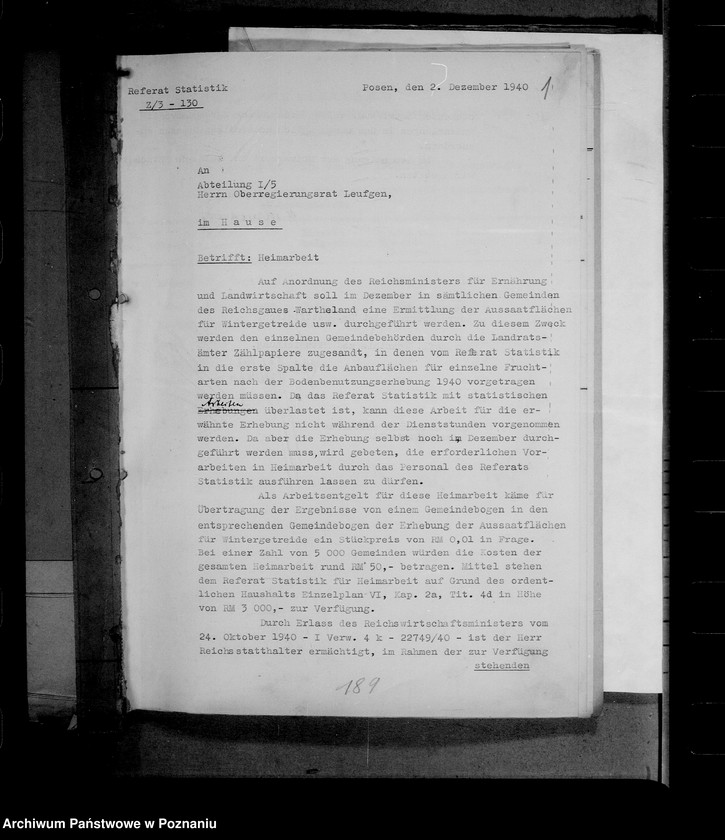 Obraz 5 z jednostki "Heimarbeit"