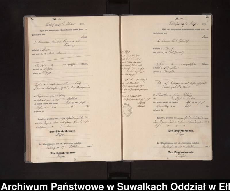 image.from.unit.number "Sterbe-Neben-Register des Königlichen Preussischen Standes-Amtes Orlen Kreis Loetzen [Nr 139-168]"