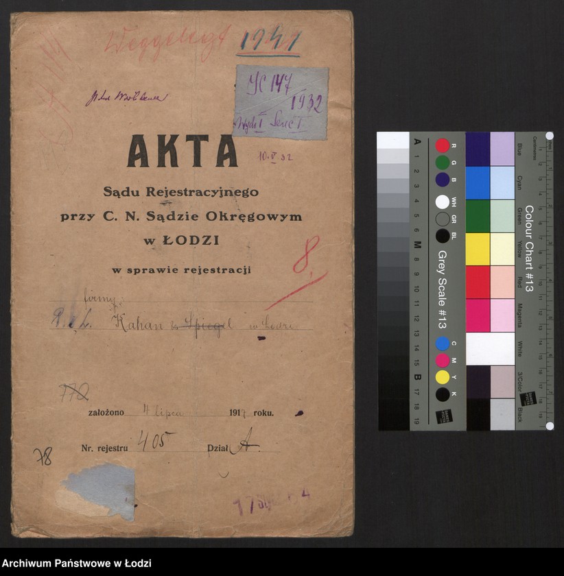 Obraz 2 z jednostki "Kahan i Szpigiel - spółka handowa"