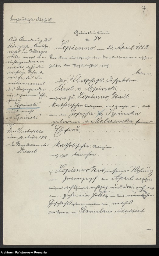 Obraz 18 z jednostki "Semiatycki - Seporowska"