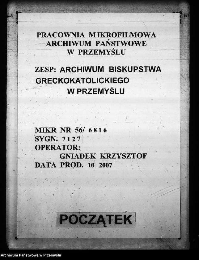 image.from.unit.number "[Kopie ksiąg metrykalnych parafii Węglówka (dekanat Krosno)]"