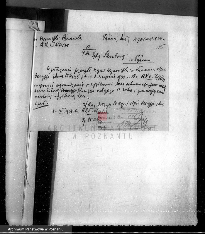 Obraz 19 z jednostki "Majątek Staremiasto powiat koniński /nadzór nad gospodarką leśną/"