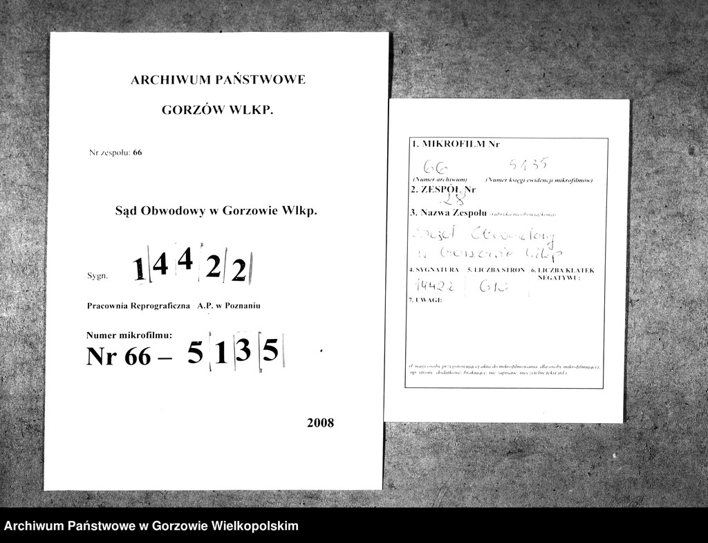image.from.unit.number "Duplikate der Kirchenbücher von der Parochie Zanzhausen: Zanzhausen (Santoczno), Lotzen (Łośno), Rohrbruch (Rybakowo)"