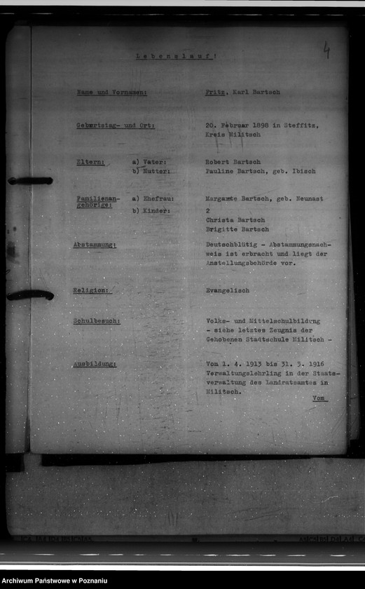 Obraz 8 z jednostki "Bewerbungen um Anstellung"