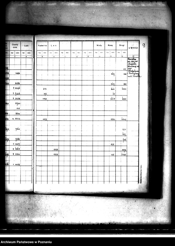 Obraz 13 z jednostki "Wieś i majątek Szczytniki powiat kaliski. Rejestr pomiarowy"