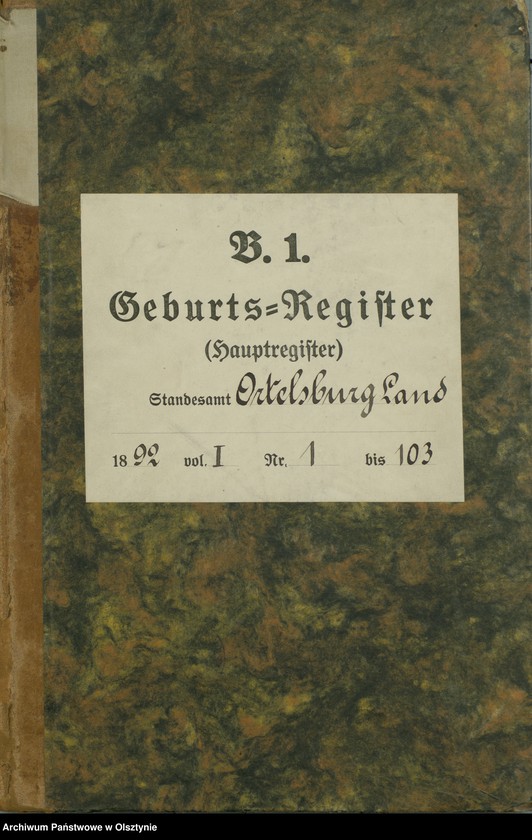 image.from.unit.number "Geburts-Haupt-Register Nr 1 - 103"