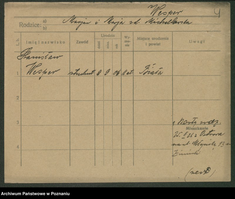 image.from.unit.number "Wesp - Weznerowicz"