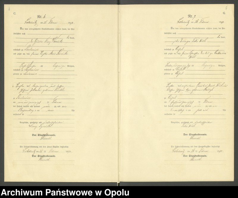 image.from.unit.number "Urząd Stanu Cywilnego Kobylice Księga zgonów rok 1894-96"