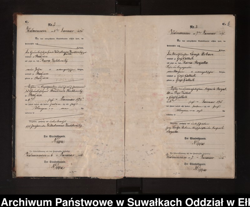 image.from.unit.number "Sterbe-Neben-Register des Preussischen Standes-Amtes Widminnen Kreis Loetzen"