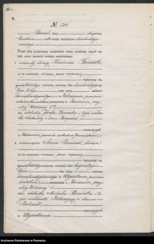 image.from.unit.number "Księga miejscowa małżeństw tom II [Rejestr główny małżeństw]"