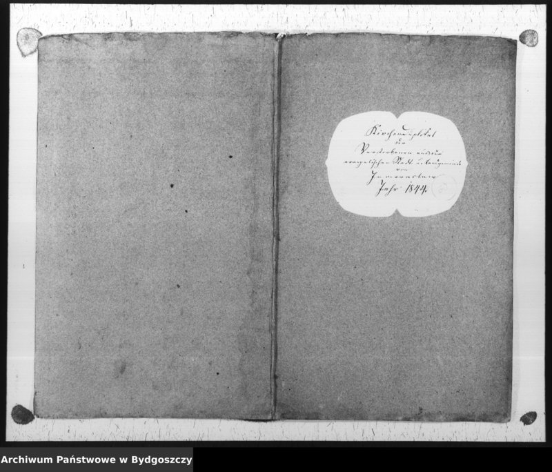 image.from.unit.number "Kirchen - Duplikat der Verstorbenen aus der evangelischen Stadt- und Landgemeinden Inowrazlaw Jahr 1844"