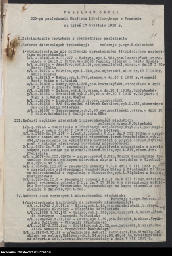 Obraz 15 z jednostki "Różne sprawy."