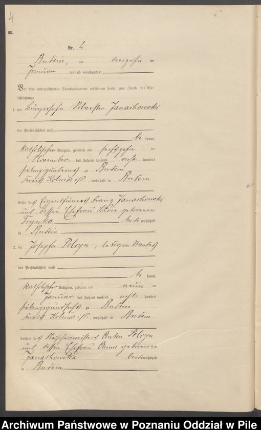 image.from.unit.number "Księga małżeństw"