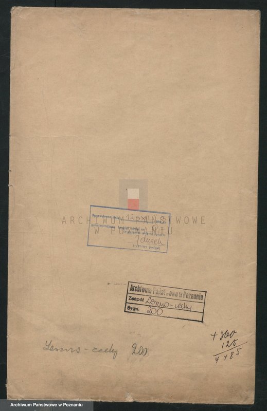 Obraz 1 z jednostki "[Korespondencja cechowa z różnymi władzami i pokwitowania uiszczonych opłat]"