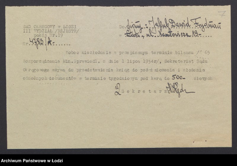 Obraz 9 z jednostki "Frydrych Jakób Dawid - sklep rzeźniczy"