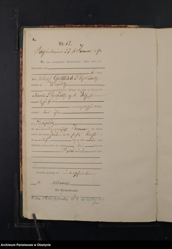 image.from.unit.number "Geburts-Haupt-Register Nr 1 - 219"