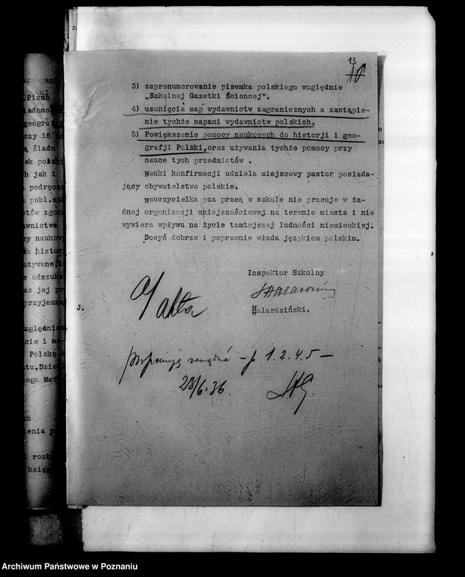 Obraz 17 z jednostki "Prywatna Szkoła Powszechna z niemieckim językiem nauczania Trzemeszno powiat Mogilno"