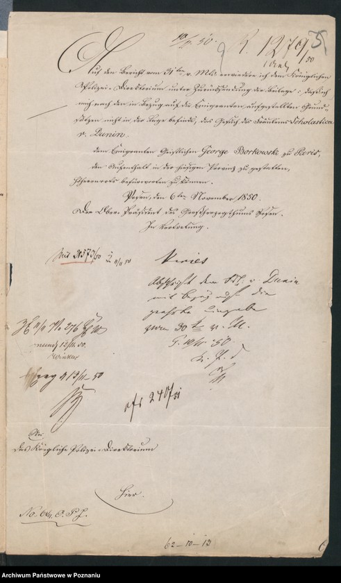 Obraz 12 z jednostki "A. betr. George Borkowski Geistlichen aus Paris"