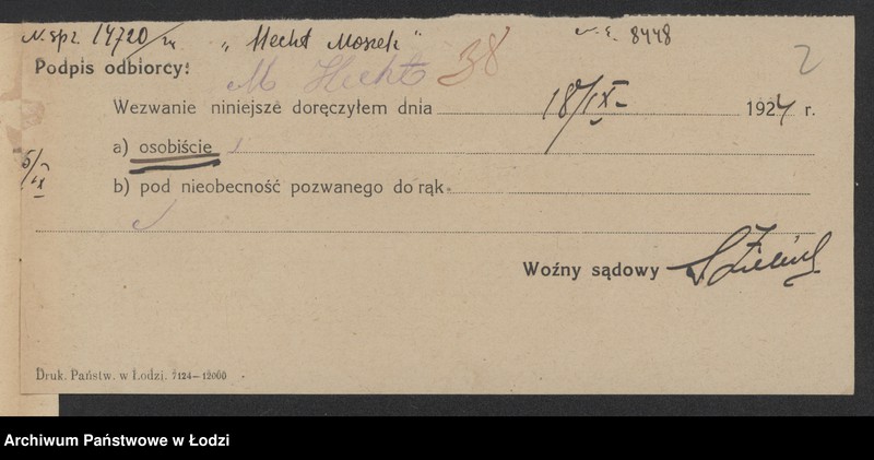 Obraz 4 z jednostki "Hecht Moszek – sprzedaż mięsa"