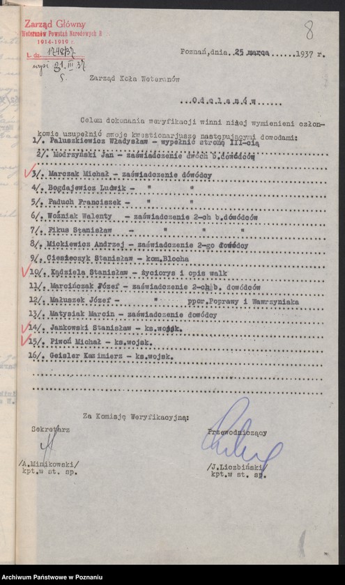 Obraz 11 z jednostki "Odolanów, powiat Ostrów - akta koła."