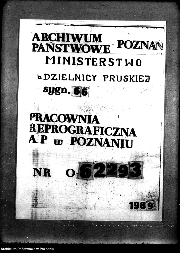 Obraz 19 z jednostki "Sprawy szczegółowo-administracyjne Szkody wojenne p. Odolanów, Ostrów, Ostrzeszów"