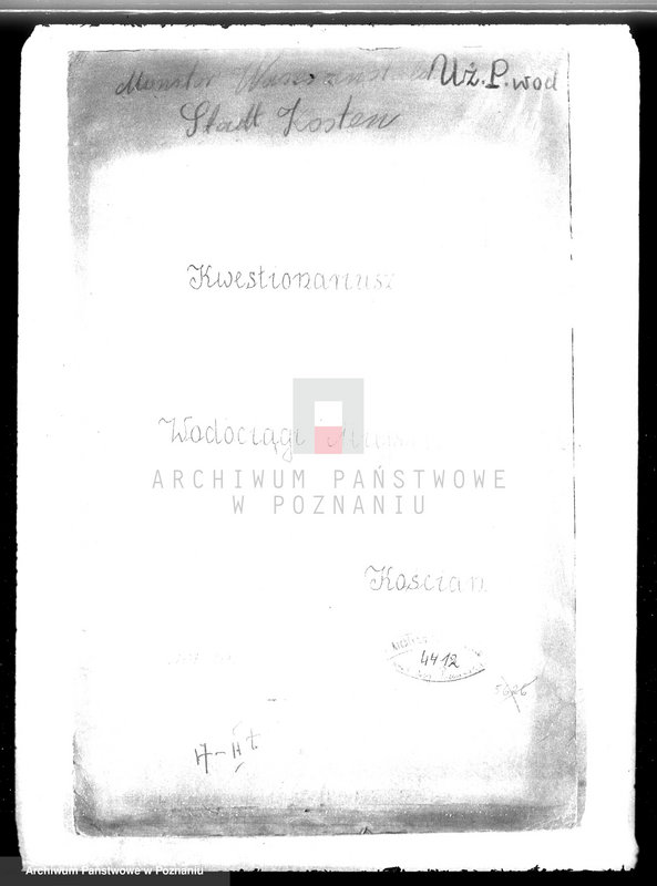Obraz 4 z jednostki "Kwestionariusz Wodociągi Miejskie w Kościanie"