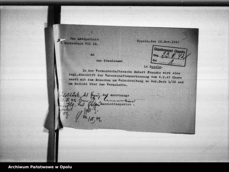 Obraz 7 z jednostki "[Akta zbiorowe Urzędu Stanu Cywilnego - urodzenia]"