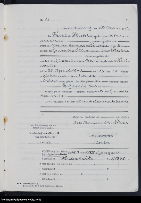 image.from.unit.number "Geburten-Zweitbuch Nr 1 - 26"