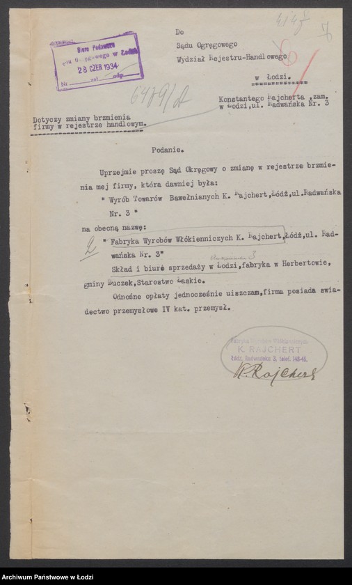 Obraz 9 z jednostki "Konstanty Rajchert- sprzedaż tkanin bawełnianych i fartuchów"