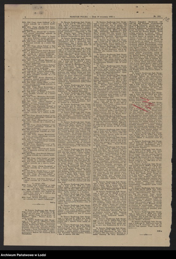 Obraz 20 z jednostki "Mendel Feldman - sprzedaż skór"