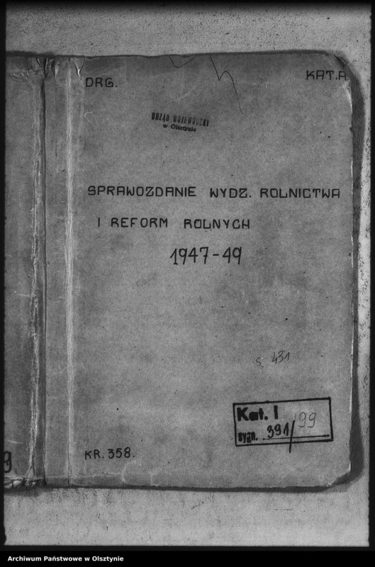 image.from.unit.number "Sprawozdania Wydz. Rolnictwa i Reform Rolnych"