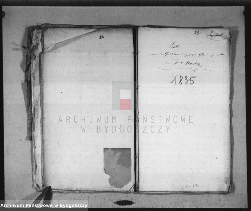 image.from.team "Akta metrykalne żydowskiej gminy wyznaniowej w Bydgoszczy"