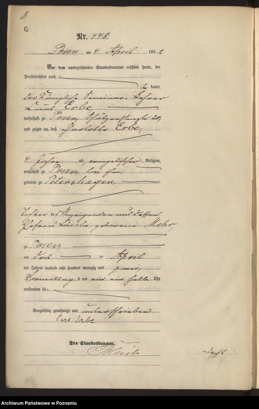 Obraz 11 z jednostki "Księga zgonów t. II"