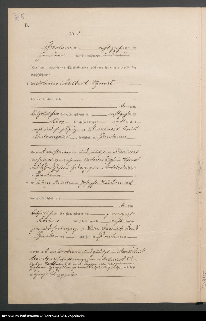 Obraz 7 z jednostki "Heirats - Haupt - Register"