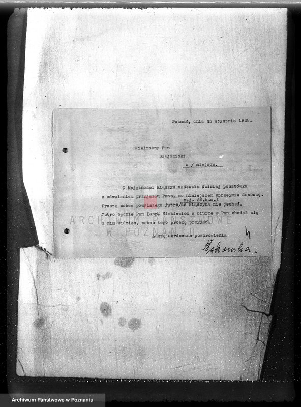 Obraz 8 z jednostki "Majętność /leśna/ Pamiątkowo powiat obornicki"