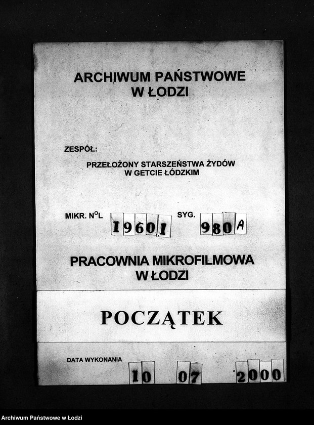 Obraz 1 z jednostki "[Protokoły stwierdzające na podstawie zeznań 2 świadków personalia i tożsamość osób ubiegających się o kartę tożsamości]"