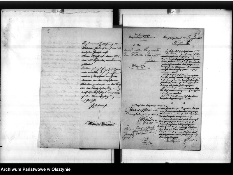 image.from.unit.number "Kanzlei-Hilfsarbeiter Warnat [Wilhelm]"