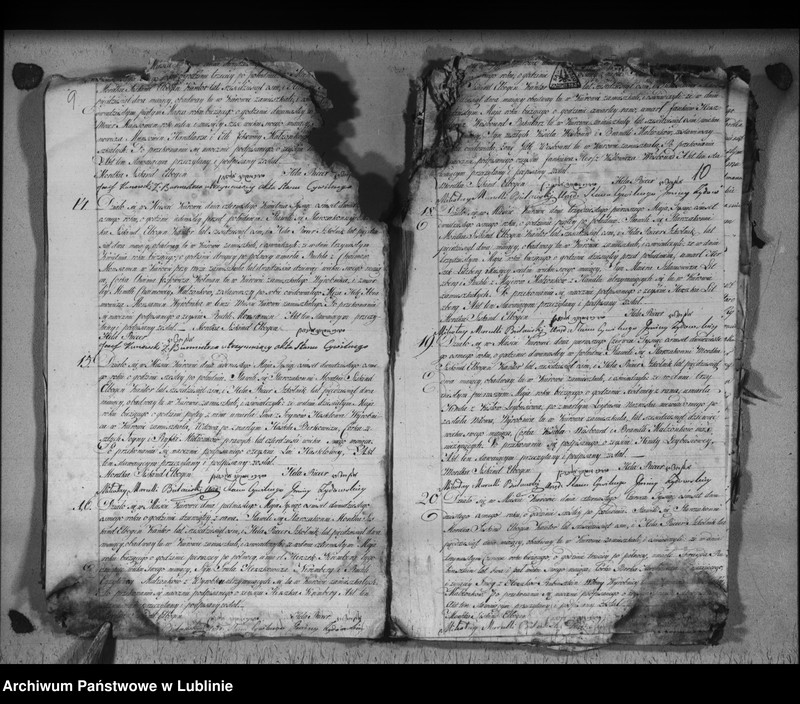 Obraz 8 z jednostki "Księga urodzeń, małżeństw i zgonów"