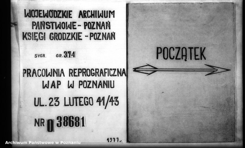 Obraz 1 z jednostki "Inscriptiones, resignationes [protocollon]"