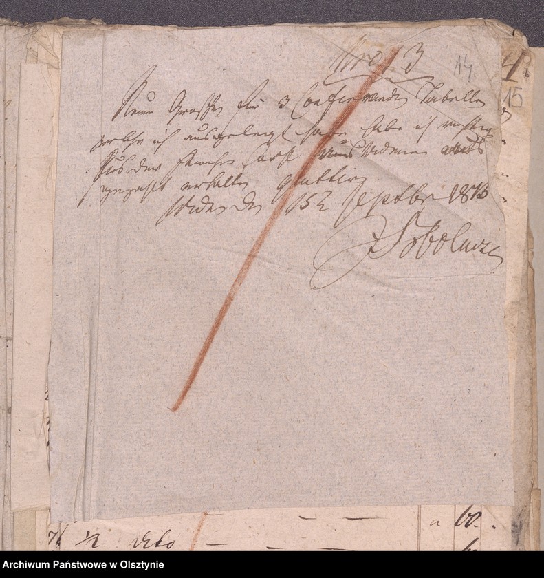 image.from.unit.number "Beläge zur 1812/1813 Jahres Kirchen Rechnung von Widminnen"