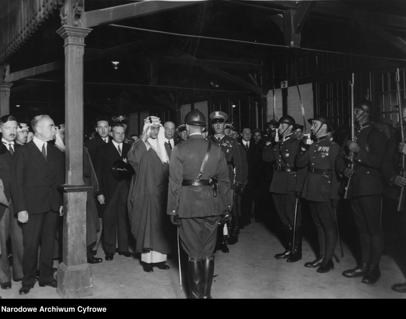 Obraz 1 z jednostki "Wizyta następcy tronu Królestwa Al-Hidżaz Faisala ibn Abd al-Aziza as-Sauda w Polsce"