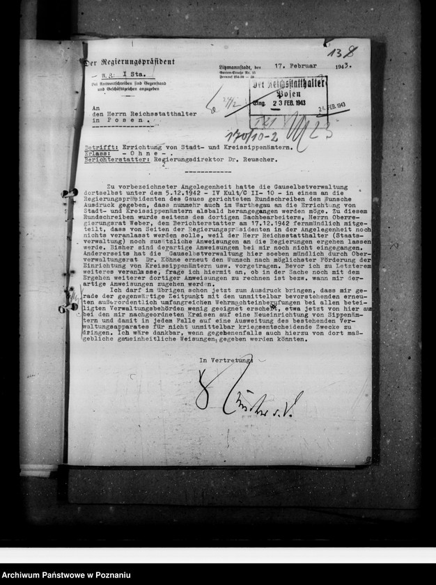 Obraz 18 z jednostki "Kreissippenämter"