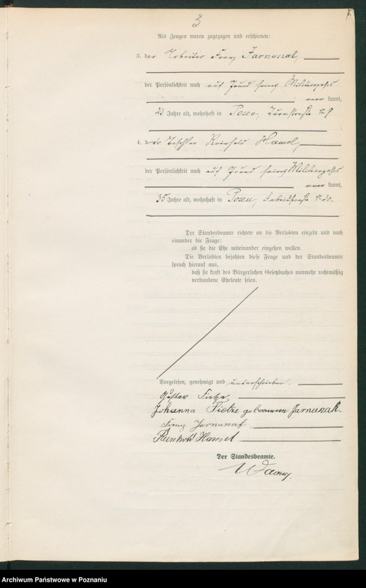 Obraz 8 z jednostki "Księga miejscowa małżeństw tom I"