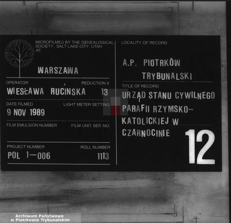 Obraz 1 z jednostki "[Księga duplikat aktów urodzonych, zaślubionych i zmarłych]"