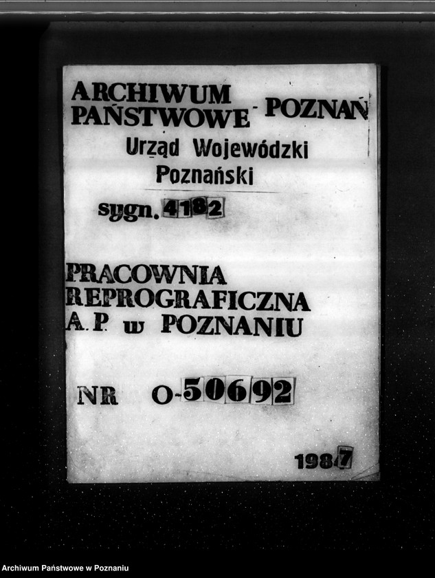 Obraz 1 z jednostki "Stolarnia w Wieleniu pow. czarnkowski, R. Dzikowski i W. Maciejewski nr woj. 5841"
